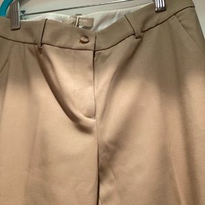 New with tag Michael Kors khaki colored wool pants (never worn)